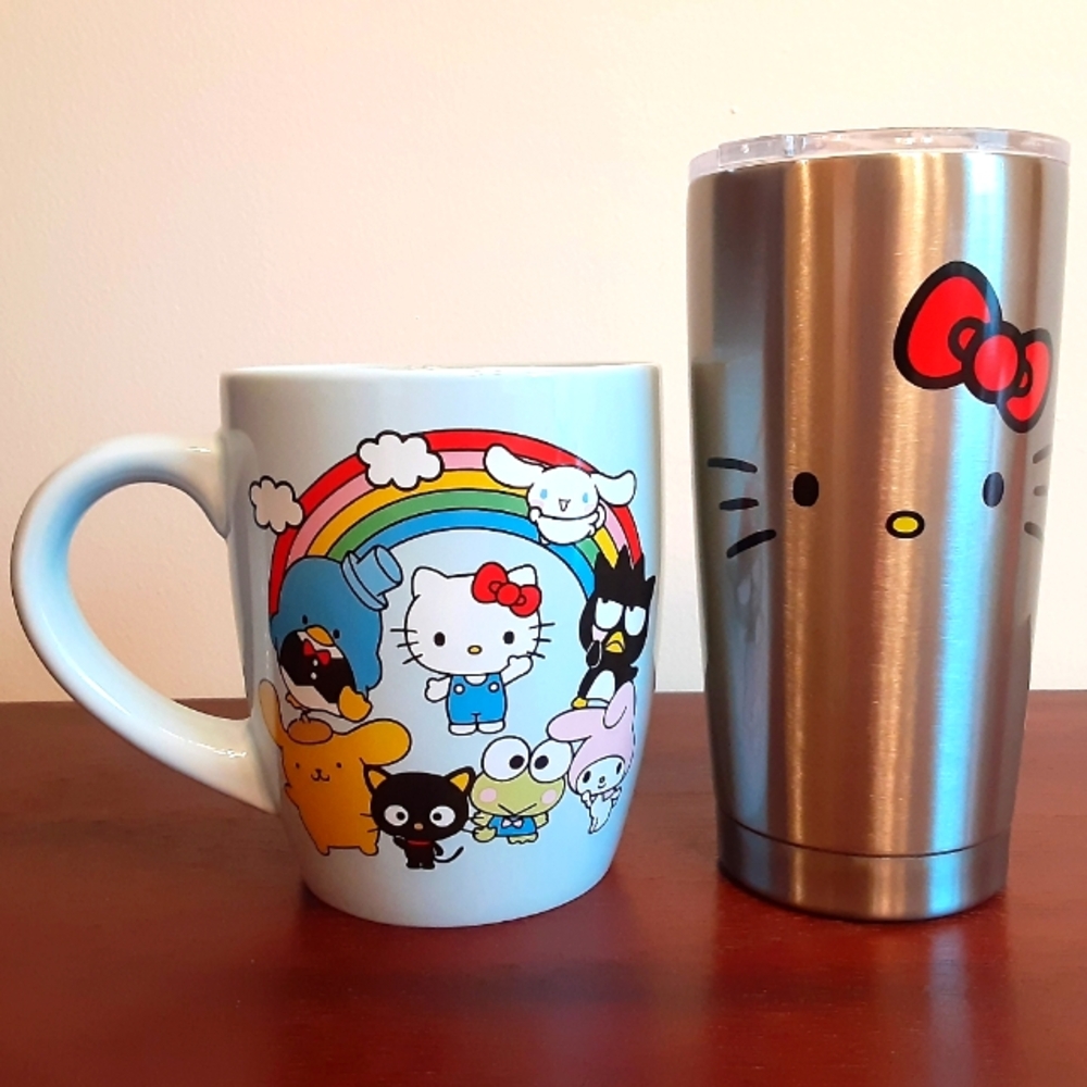 🆕️ HELLO KITTY Drinkware SET OF TWO